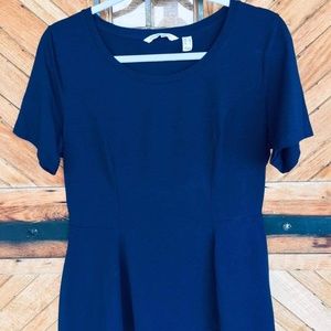 Isaac Mizrahi peplum top